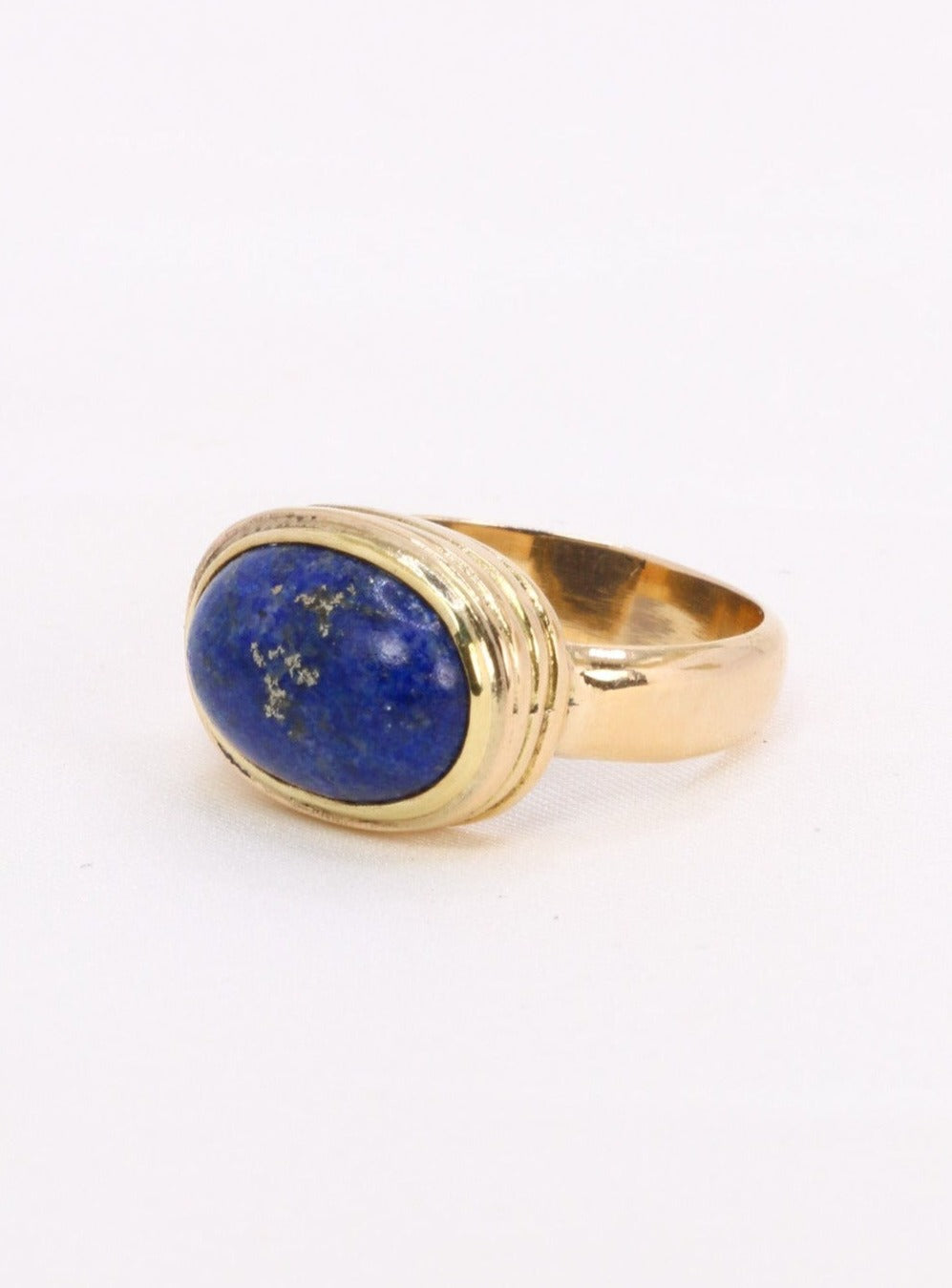 bague vintage lapis lazuli