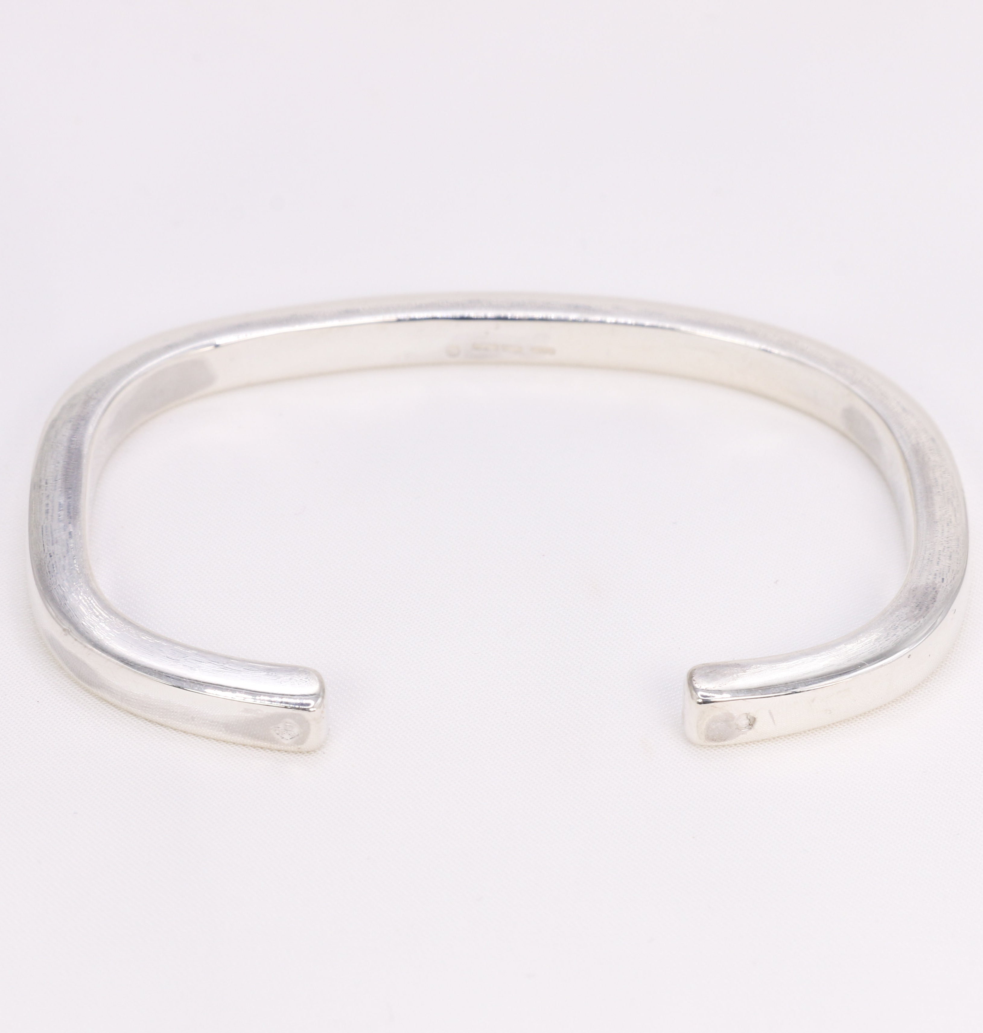 Vintage Dinh Van bracelet in silver, Square model