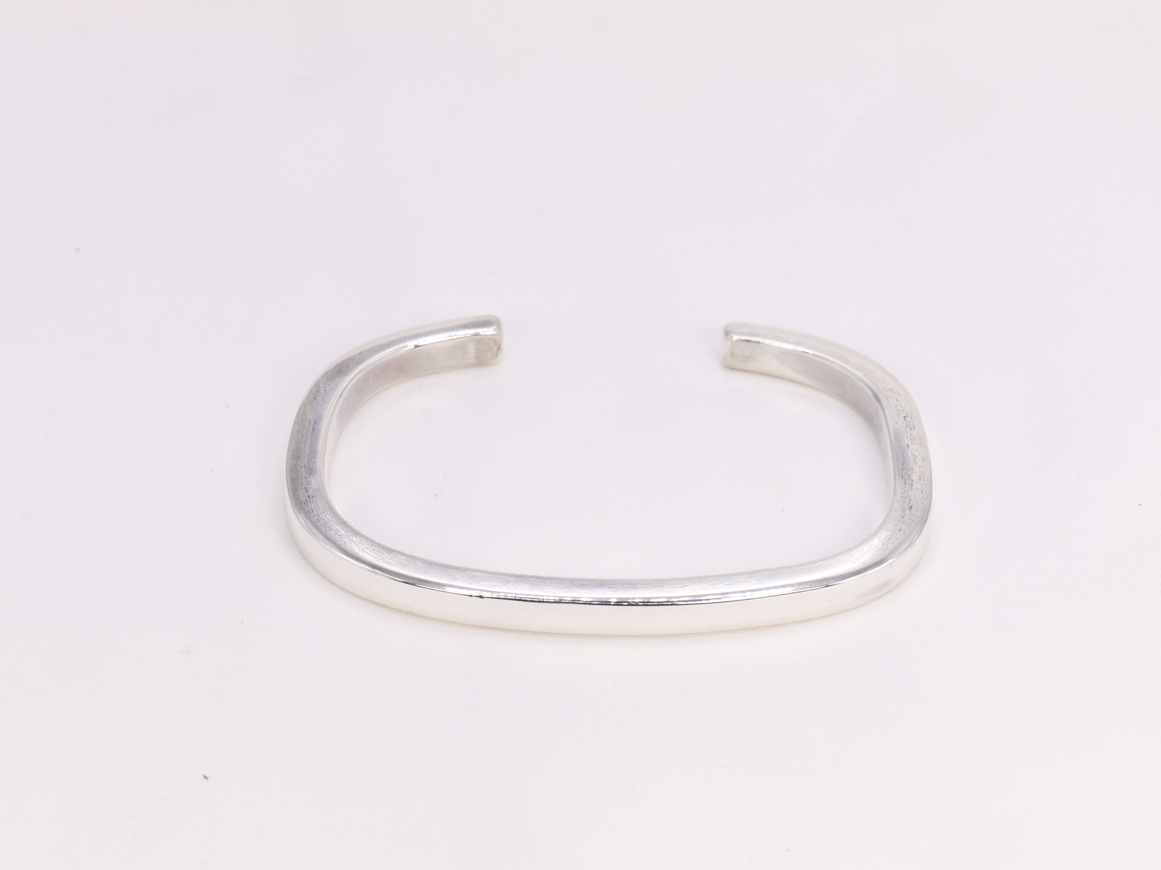 Vintage Dinh Van bracelet in silver, Square model